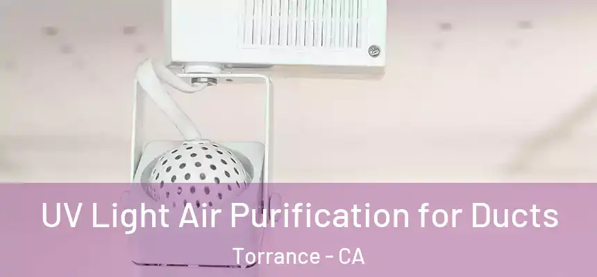 UV Light Air Purification for Ducts Torrance - CA